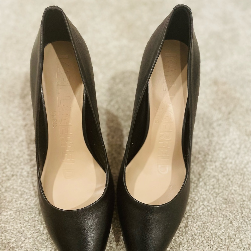 Karl Lagerfeld high heels
